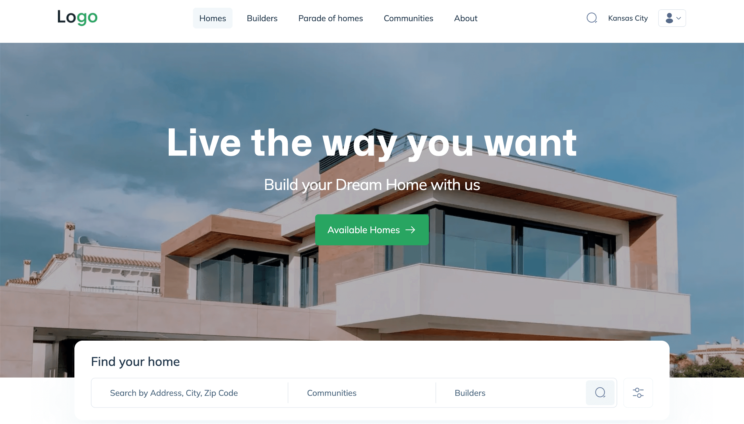 Home Builders – Realtor like Web App with Next JS