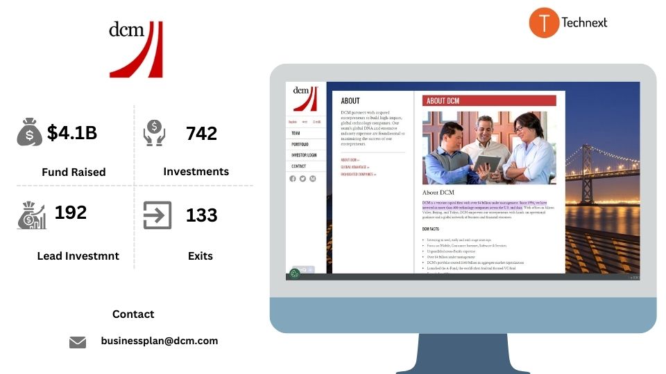 DCM Top VC firms in Japan 