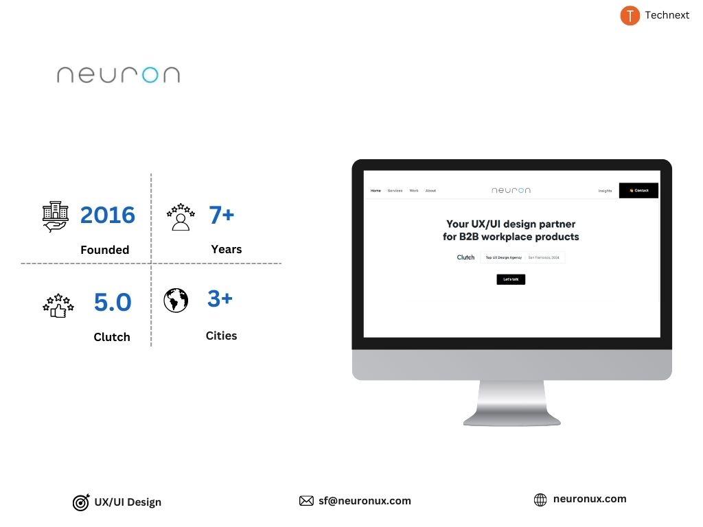Neuron UI/UX Development Services
