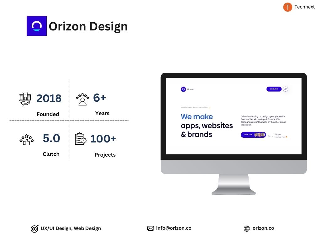 Orizon Best UI/UX Agencies
