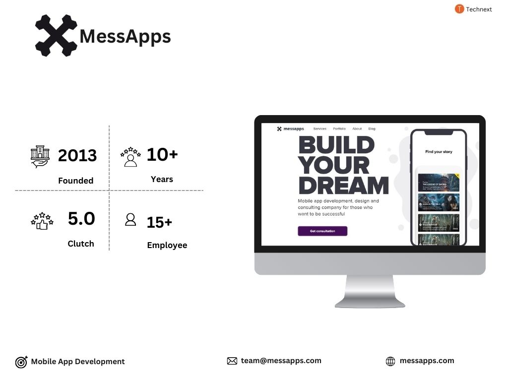 MessApps, a top React Native app development company