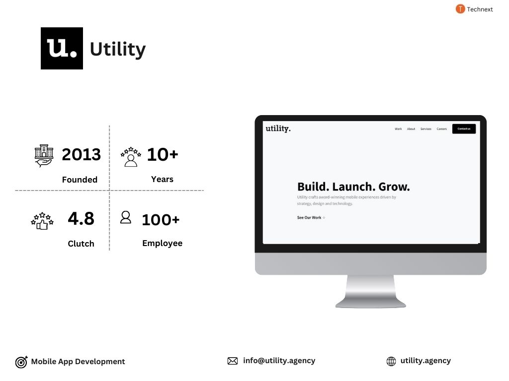 Utility, a top React Native app development company