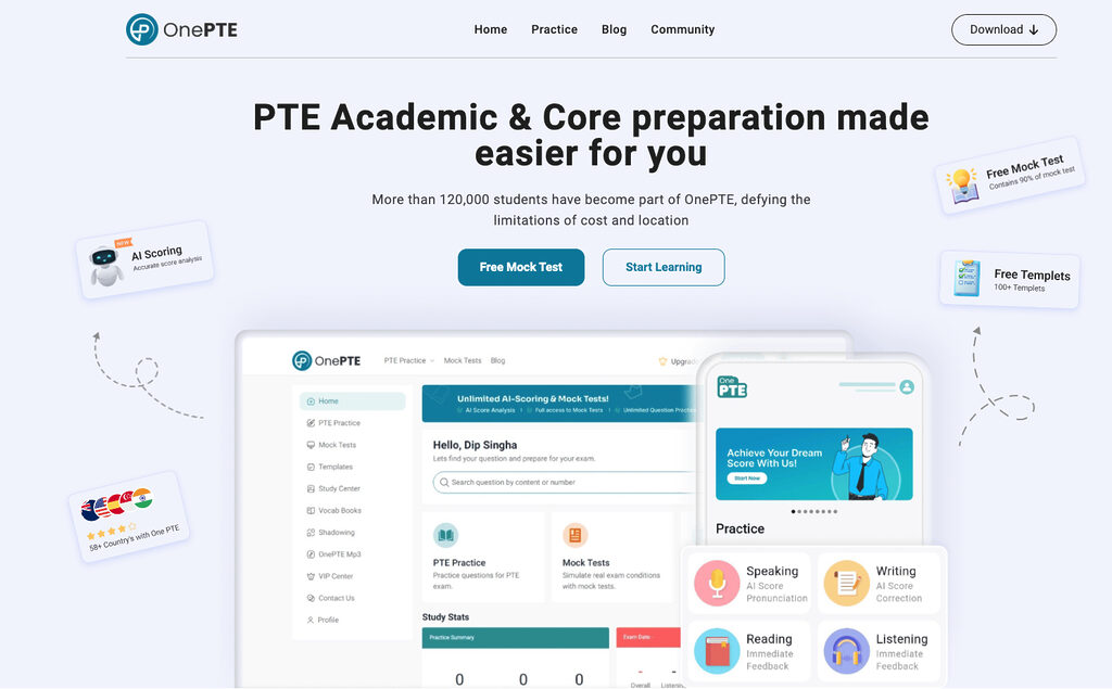 OnePTE, Top EdTech Platforms in Sylhet