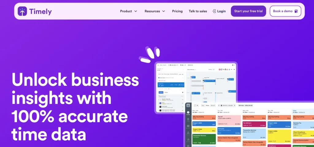 Timely - The best Employee Time Tracking Tool