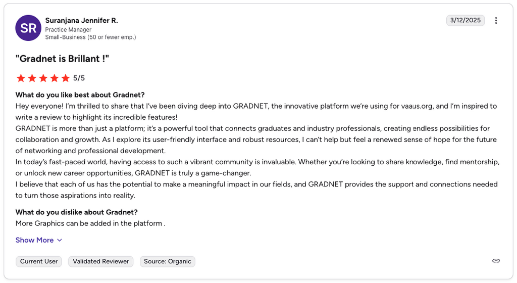 Gradnet review 