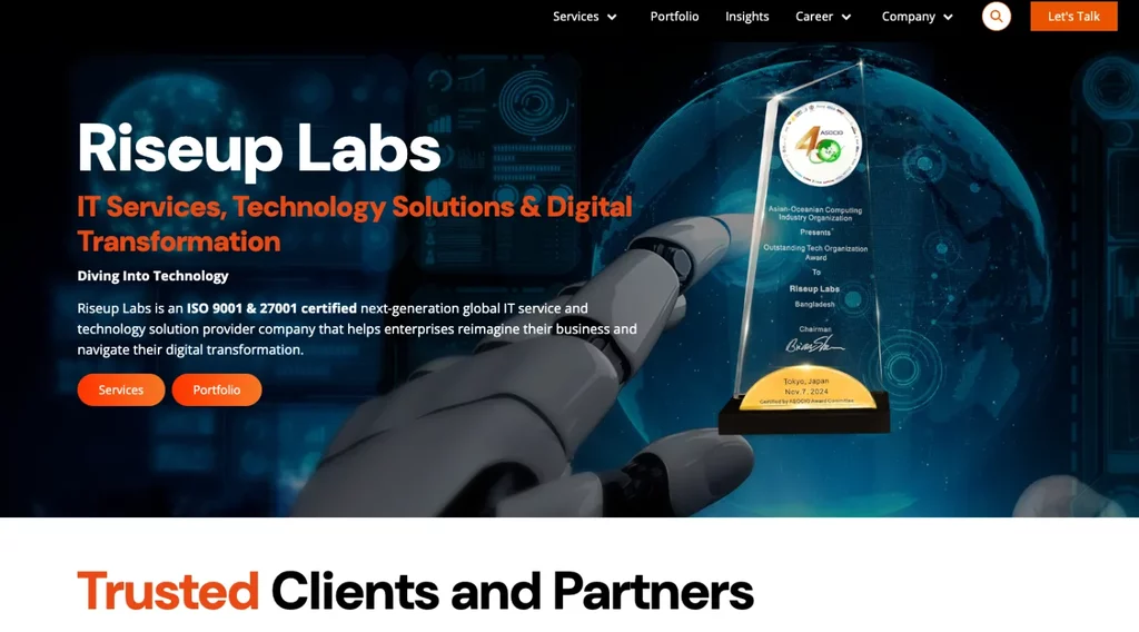 Riseup Labs is the best software company in bangladesh